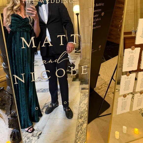 REVOLVE Green Strapless Maxi Dress - Picture 9 of 9